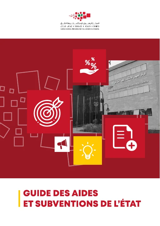 Première page de CRI Oriental — Guide des aides et subventions de l’État